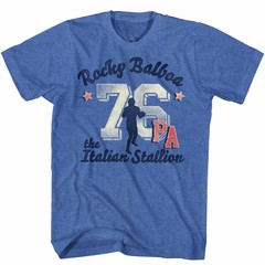 Rocky – 76 PA – Short Sleeve – Heather – Adult – T-Shirt