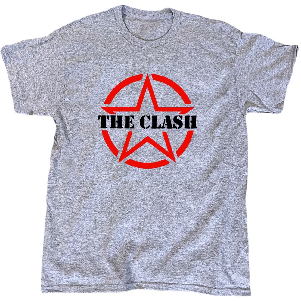 The Clash Mens Rock T-Shirt – Cotton – Gift – Music – Band