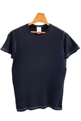 Men’s 100% Organic Cotton T-shirt White Eco-Friendly Sustainable Plain Shirt