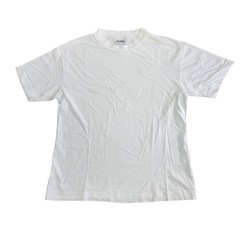 Diadora White T-Shirt Mens Y2K Retro Embroidered Logo Size Medium