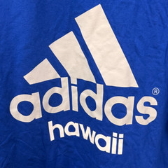 Adidas The Go-To Tee Blue Cities & Plain 3 Striped Logo Graphic T-Shirt adults