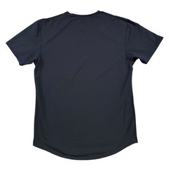 BYLT Basic Drop Cut Short Sleeve Round Neck Shirt Mens Large Black Polka Dot Lux
