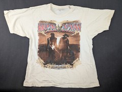 Brooks & Dunn Last Rodeo Tour T Shirt Full Size L BE2509