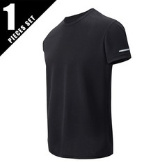 1/2Pcs Men’s Summer Solid Color Mix And Match Short-sleeved Young Men’s Loose