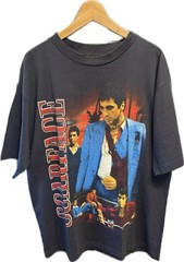 Vintage Scarface Tony Montana Rap Tee T-Shirt Marino Morwood Size XL Boot