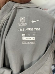 Nike Dri-FIT New York Jets NFL On Field Apparel Grey T-Shirt sz XXL