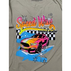 Brooklyn Vertical Mens Size XL Speed Way Graphic T-Shirt