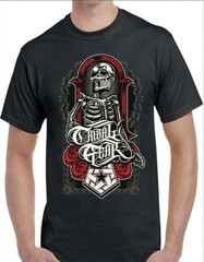 Tattoo Graphic Black Men’s T-Shirt Small To 3X-Large Style #16