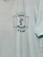 Vintage 1988 Milton PA Harvest Festival 5K Road Race Run T-Shirt L Single Stitch