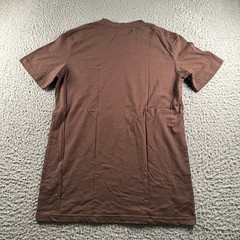 Kith T-Shirt Mens S Brown Short Sleeve Crewneck 100% Cotton Minimal Wear