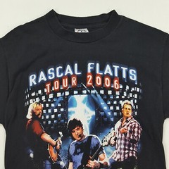Rascal Flats 2006 Tour Size XS Country Music Rock Tour Band Y2K Retro T Shirt