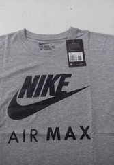 Nike Men’s Air Max T-Shirt Swoosh Logo Athletic Active Wear Grey Size Small