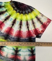 Handmade Ice Tie Dye Unisex T-Shirt Size XL Multicolor Design Gildan Tee NEW