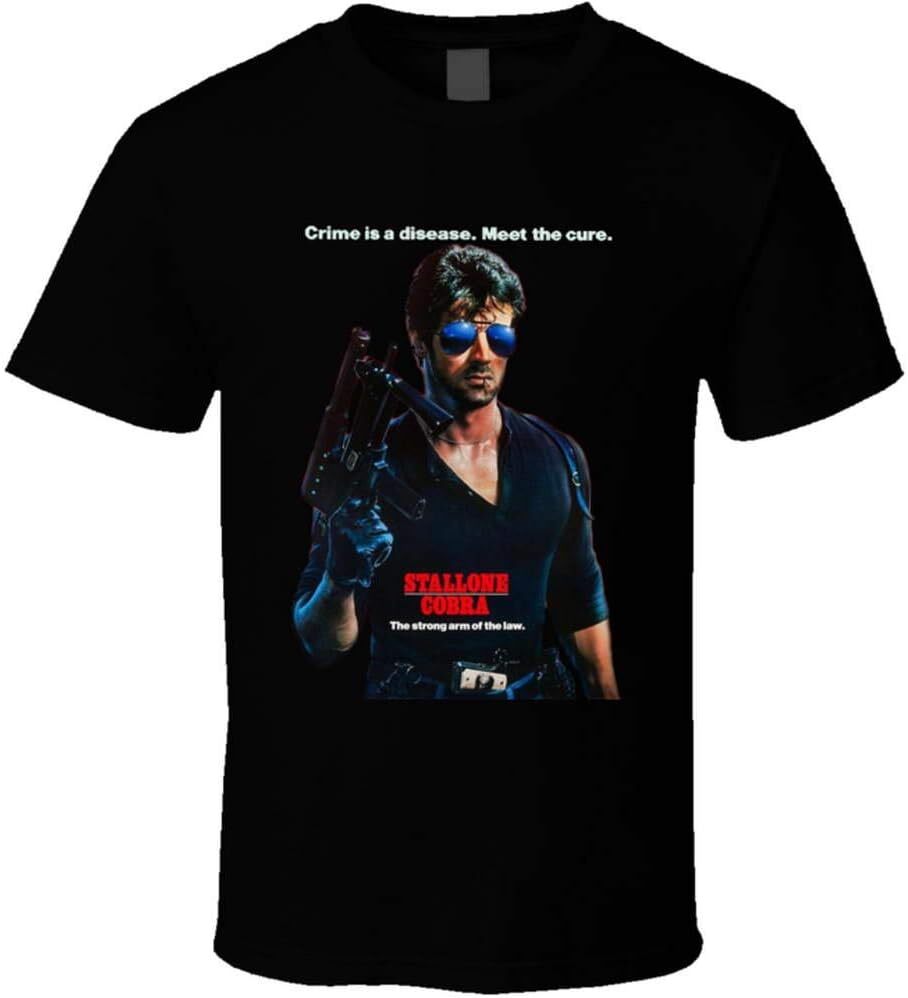 Cobra Stallone 80’s Action Movie T Shirt