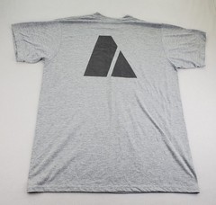Reflective Army T Shirt Mens XL Gray Crew Neck Short Sleeve Military Stylized A