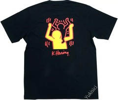 Keith Haring X UNIQLO SPRZ NY T-shirt Black US Men size L Tokyo Pop NWT