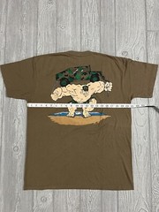 Vintage US Marine Corps T-Shirt BLLS Basic Landing Support Spec USA Adult L