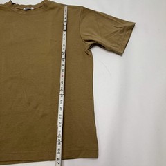 Uniqlo Airism Men’s T Shirt XL Brown Cropped Boxy Fit Lightweight Casual