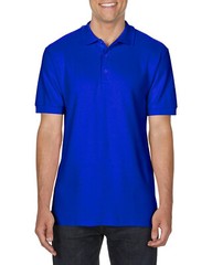 New Mens Pique Polo Shirt Short Sleeve Plain Tee Top Work Casual Cotton Blend RR