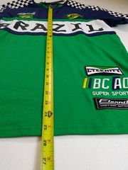 Eternity BC/AD mens 100% authentic S/S t-shirt brazil race green new nice rare