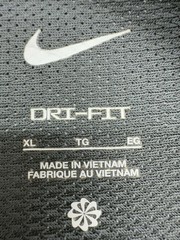 Nike Mens Grey Dri-FIT Soccer Jersey XL Short Sleeve Crew Neck