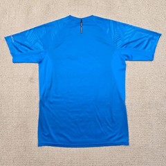 Under Armour Coldblack HeatGear SS T-Shirt Blue Geometric Sleeve Mens Medium