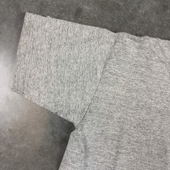 Vintage School T Shirt Mens Large Gray Faded Single 90s USA Preowned