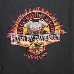 Vintage 1999 American Biker Wolf Shirt Harley Davidson Germany Motorcycle Tee XL