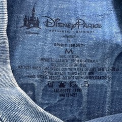 Disney Parks Spirit Jersey Walt Disney World Mineral Wash Blue Mens Medium M