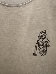 Kanvas By Katin large Men T-shirt Logo 100% Organic Cotton Color Pelican