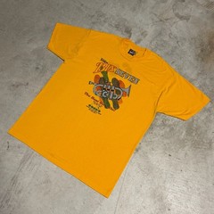 Vintage 1993 Quad-City Times Bix 7 Running Race T-Shirt