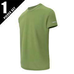 1/2Pcs Men’s Summer Solid Color Mix And Match Short-sleeved Young Men’s Loose