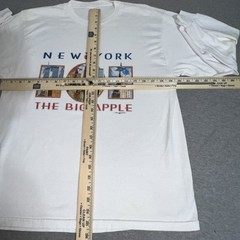 Vintage NYC New York Big Apple Shirt Unisex Large Fruit of the Loom 2000 Y2K