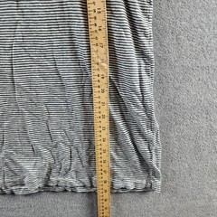 The Men’s Store at Bloomingdale’s Striped Linen Tee XL Dark Slate Short Sleeve