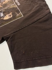 Vintage Beatles Let It Be T Shirt Mens Medium Brown Fade Rock Band Tee Y2K