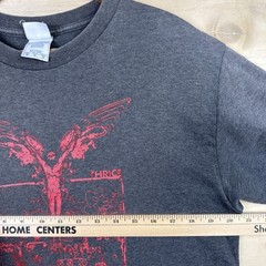 Thrice Icarus Band T Shirt Y2K Hardcore Thursday Emo Punk Sz Medium 20.5 x 28