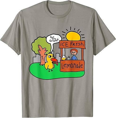 Ice Fresh Lemonade Got Any Grapes Duck Funny Gift Tees