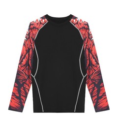 Men’s UPF 50+ Rash Guard Shirts Long Sleeve Swim Shirt Quick Dry Surfing/Diving