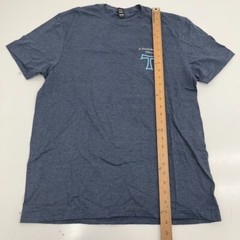 District Blue Graphic Print Short Sleeve T-Shirt Men’s Size Large NEW