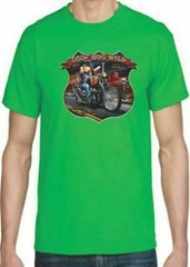 Adult DryBlend® T-Shirt – ( GO’IN HOG WILD – BIKER / CHOPPER)