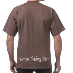 1 NEW PRO CLUB MEN’S BLANK HEAVY WEIGHT CREW NECK SHORT SLEEVE T-SHIRT S – 10XL