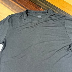 SYDER Men’s T-Shirt Black w/Logo Dri-Fit Poly/Spandex Microfiber Shirt Medium