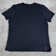 RLX Ralph Lauren T-Shirt Men’s 2XL Blue Pima Cotton Double Layered Short Sleeve