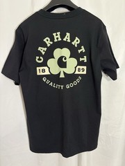 Carhartt Men’s Relaxed Fit Heavyweight Pocket Shamrock Graphic Tee Black M