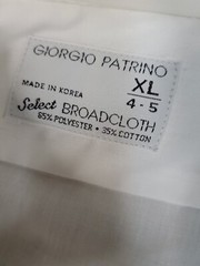 GIORGIO PATRINO Select BROADCLOTH TRIBAL INDIAN RARE GRAPHIC SHIRT XL/4-5 #C