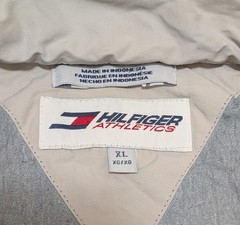 *VINTAGE* 1990s – Sz XL – TOMMY HILFIGER Hoodie Snow Rain Jacket Waterproof RARE