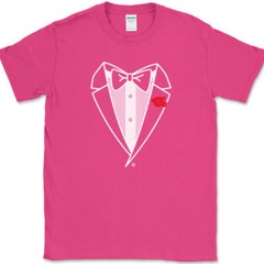 TUXEDO T-Shirt Funny Costume Formal Humor Joke Gift Marriage Novelty Tee