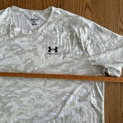 Under Armour 4XL Camo T Shirt Mens Beige Desert Digital Camo Loose Fit Tee