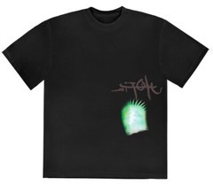 New Travis Scott Utopia C5 Tee Black Size Medium Cactus Jack Unworn