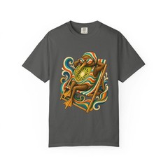 Psychedelic Deck Chair Kiwi Swimmer T-Shirt Graphic